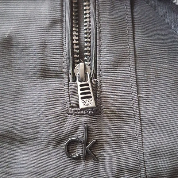 Calvin Klein Men's Black Hooded Lightweight Jacket L - Picture 7 of 13